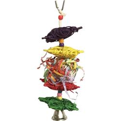 Picture of A & E Cage HB01471 8.26 x 2.56 x 2.56 in. Happy Beaks Crinkle Crinkle Little Star Bird Toy