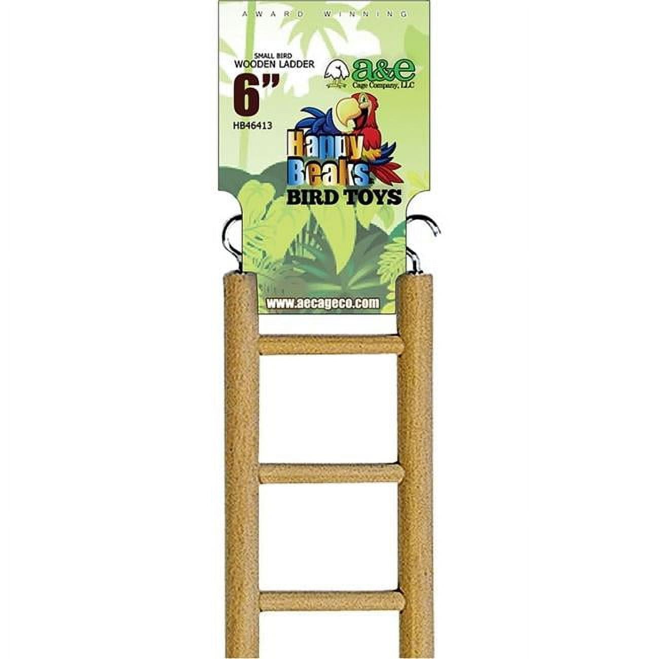 Picture of A & E Cage HB46413 6 in. Happy Beaks Small Ladder&#44; Small