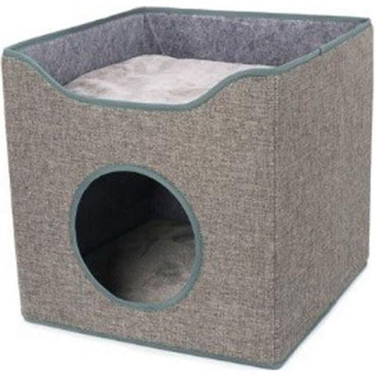 Picture of Ware Manufacturing 10264 Kit-E-Cube Cat Hideout & Lounge&#44; Gray