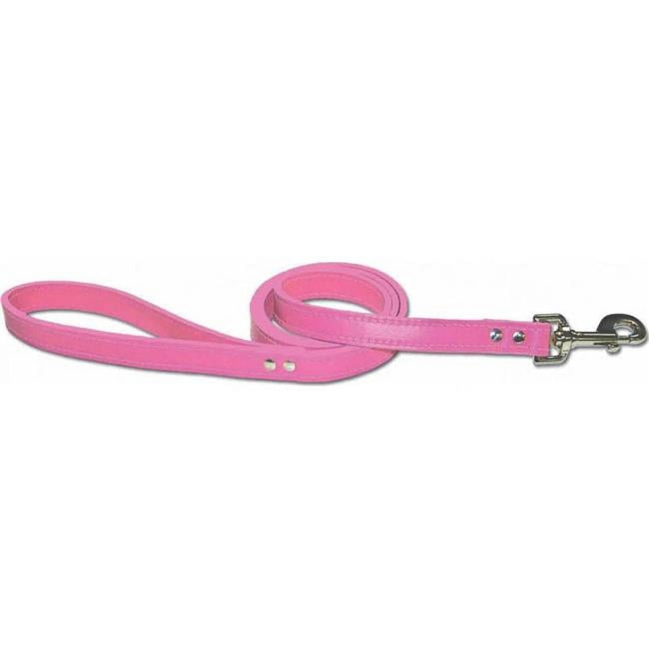 Picture of Leather Brothers 6074-PK 0.5 in. x 4 ft. Dog Leash, Pink