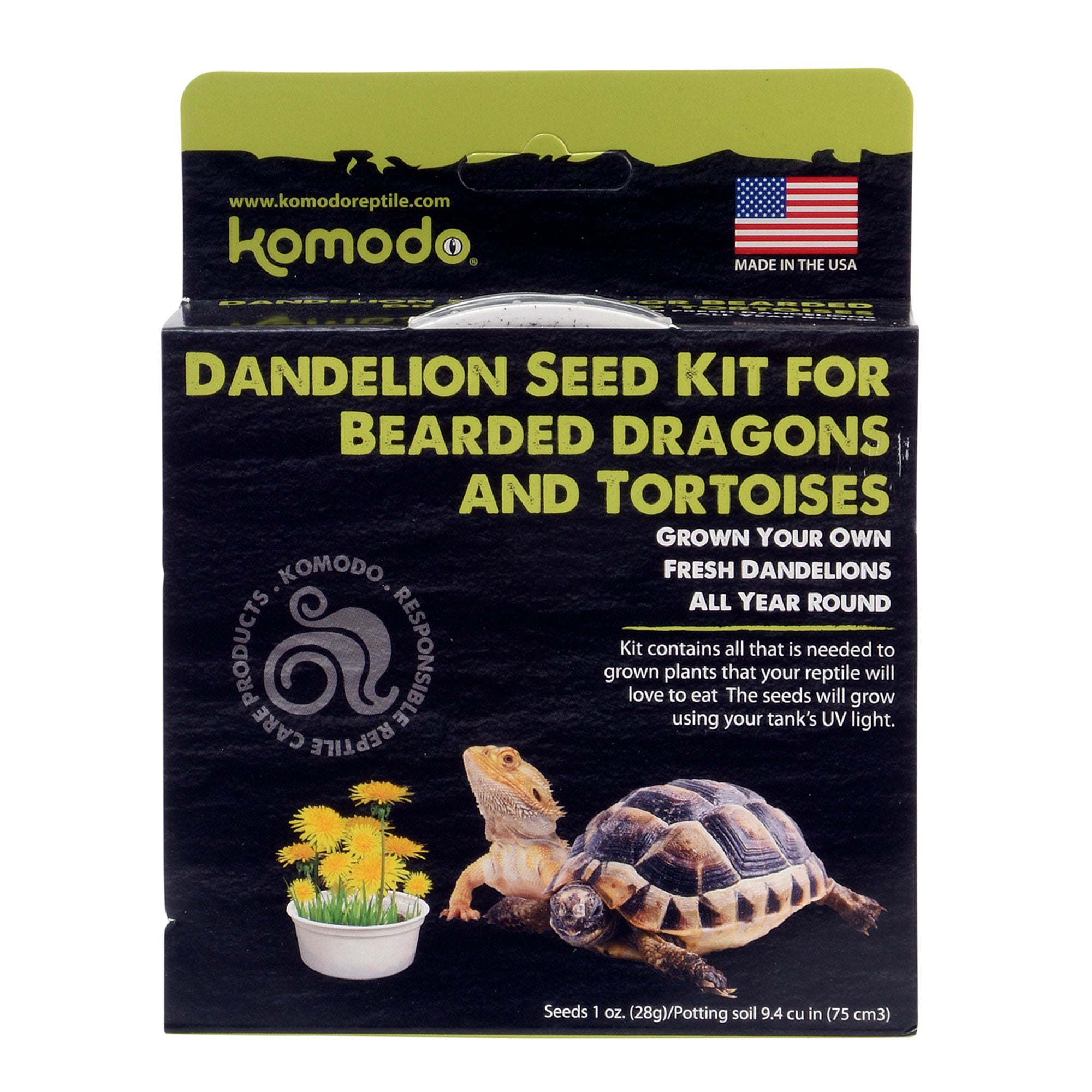 93180 Grow Your Own Dandelion Kit, Green