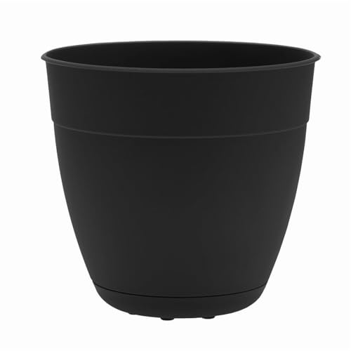 DAY1600-OS 16 in. Dayton Planter, Black