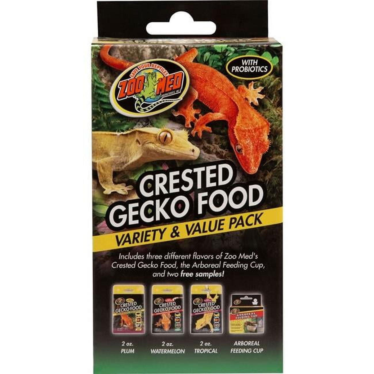 Picture of Zoo Med Laboratories FSP-5 Crested Gecko Food Variety & Value Pack