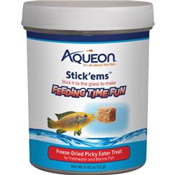Picture of Aqueon 100547622 0.42 oz Aqueon Ems Picky Eater Freeze Dried Stick