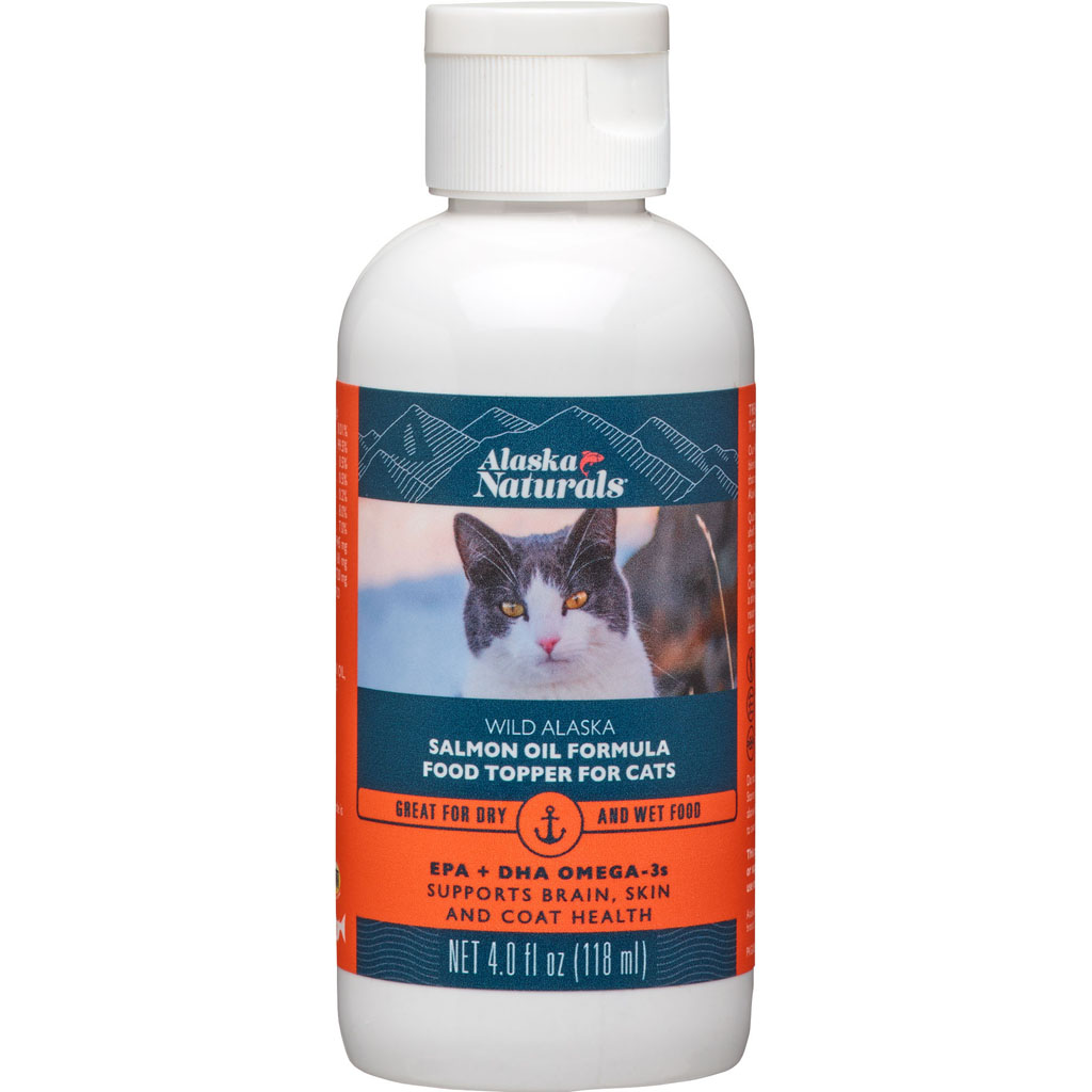 Picture of Alaska Naturals 117325 117324 4 oz Salmon Oil Formula for Cats - Case of 12