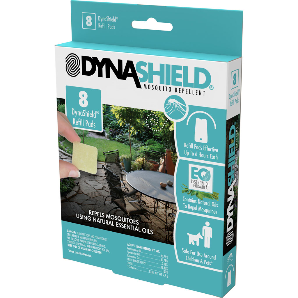 Picture of Dynashield DS1000R8R Mosquito Repellent Refill Pads - 8 per Pack - Case of 12