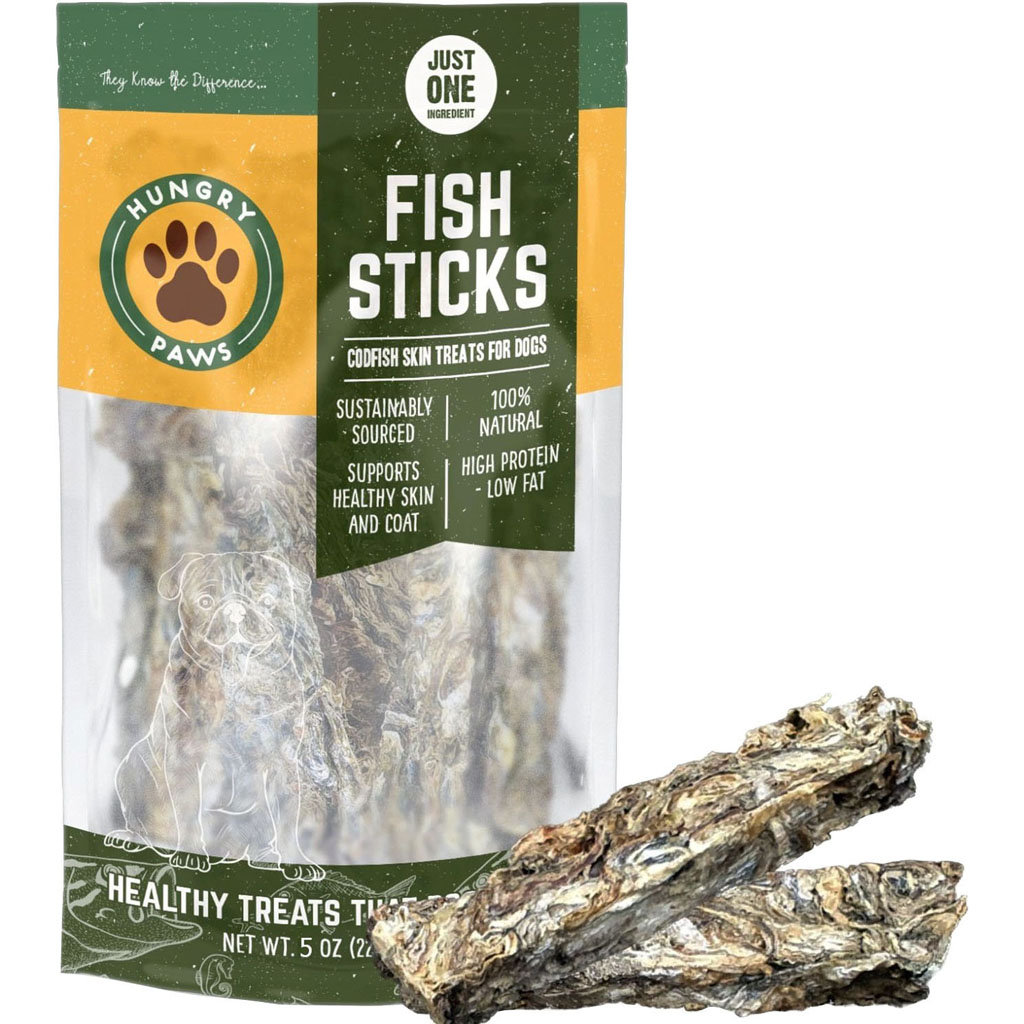 Picture of Hungry Paws HP146 5 oz Sticks Single Ingredient Treat - Cod - Case of 6