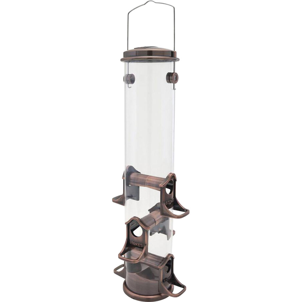 Picture of More Birds 38285 Jumbo Seed Feeder&#44; Copper - 3.1 lbs - Case of 4
