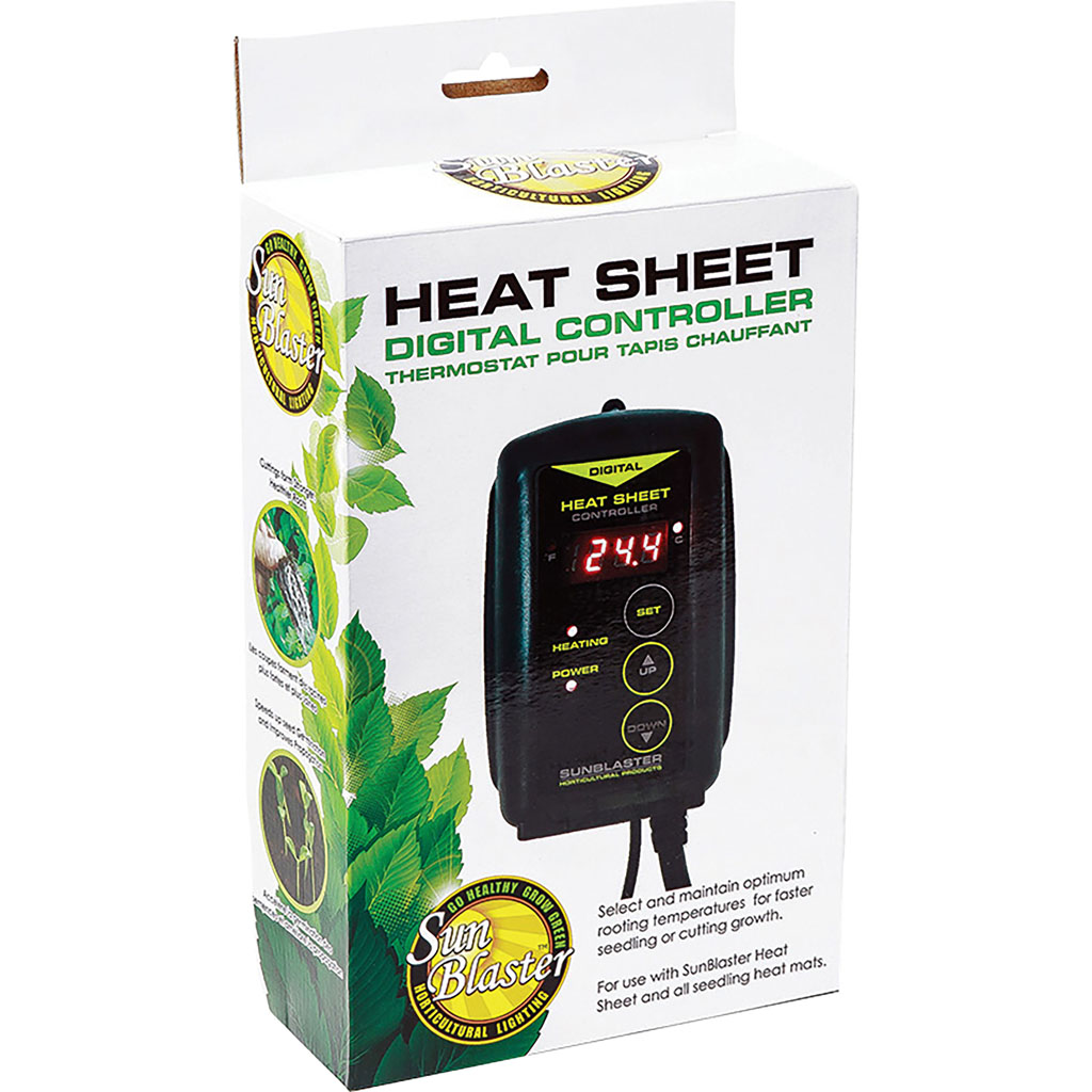 SL1400520 Heat Sheet Digital Controller - Black - Case of 6