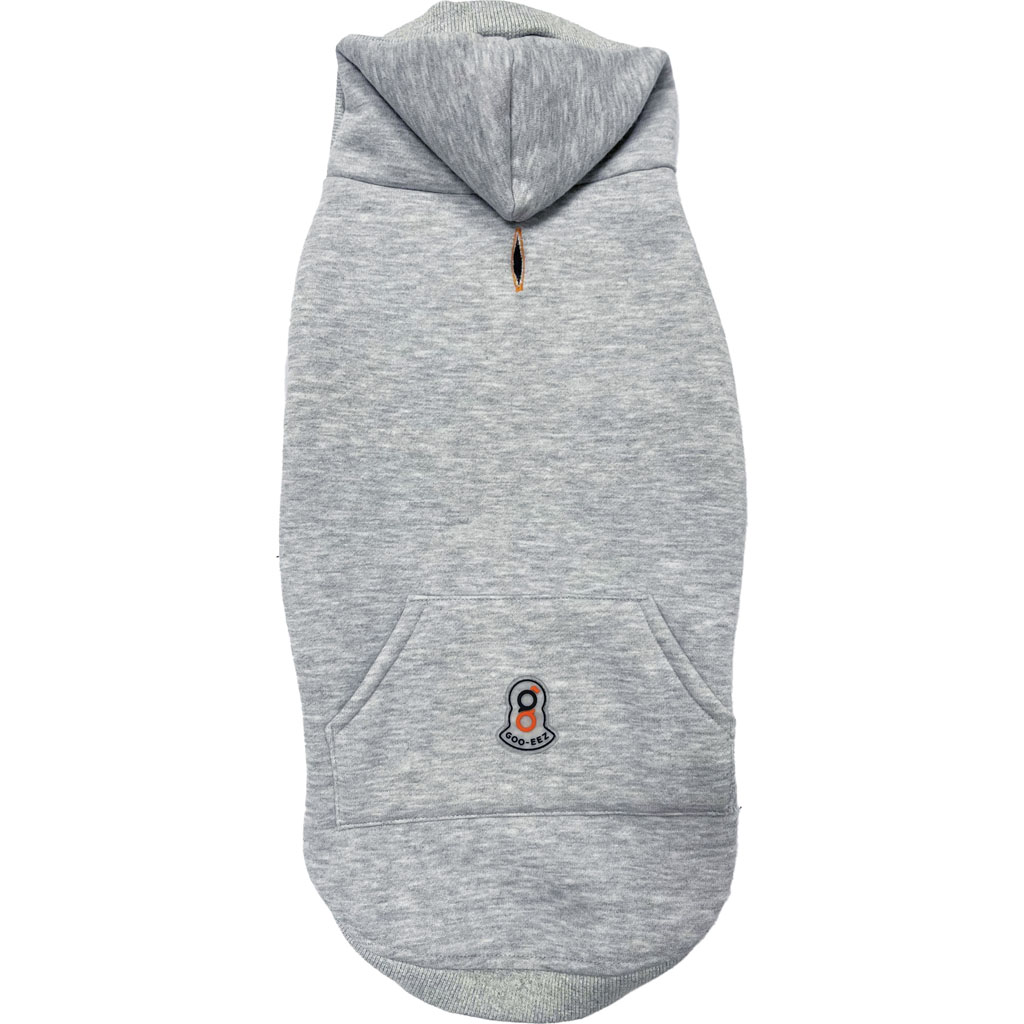 Picture of Goo-Eez GZ1004 2XL GREY Kangaroo Fleece Hoodie - Gray - 2XL - Case of 24