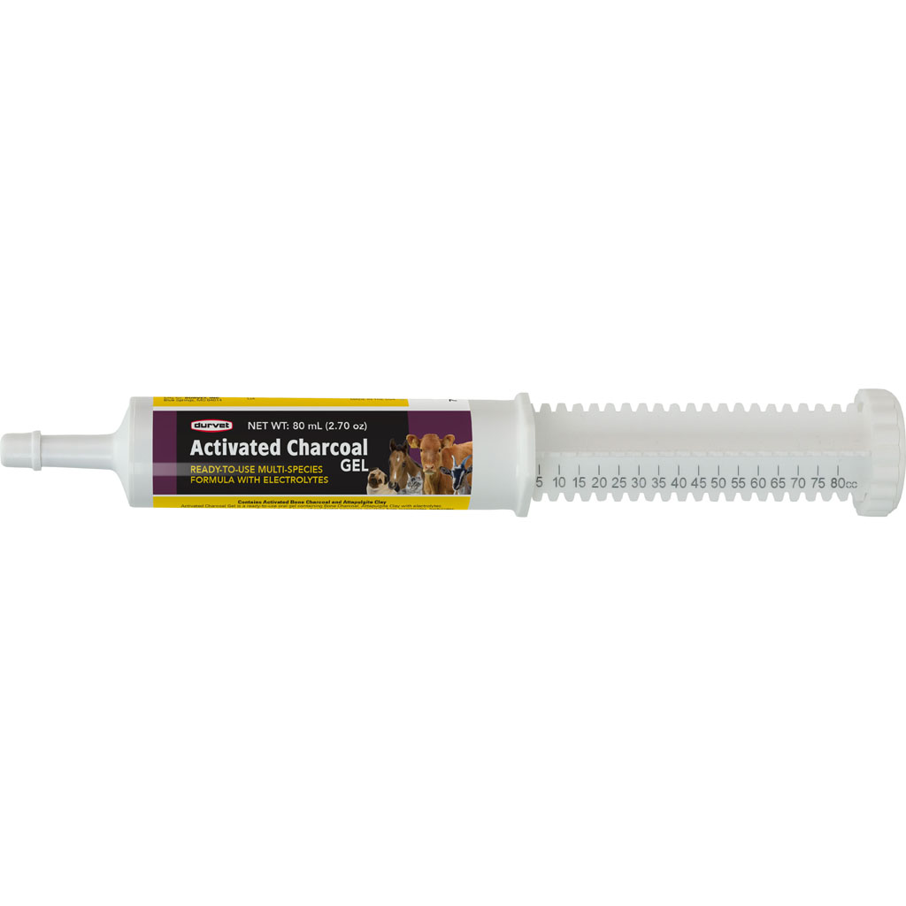 Picture of Durvet 001-71250 80 ml Activated Charcoal Gel - Case of 12