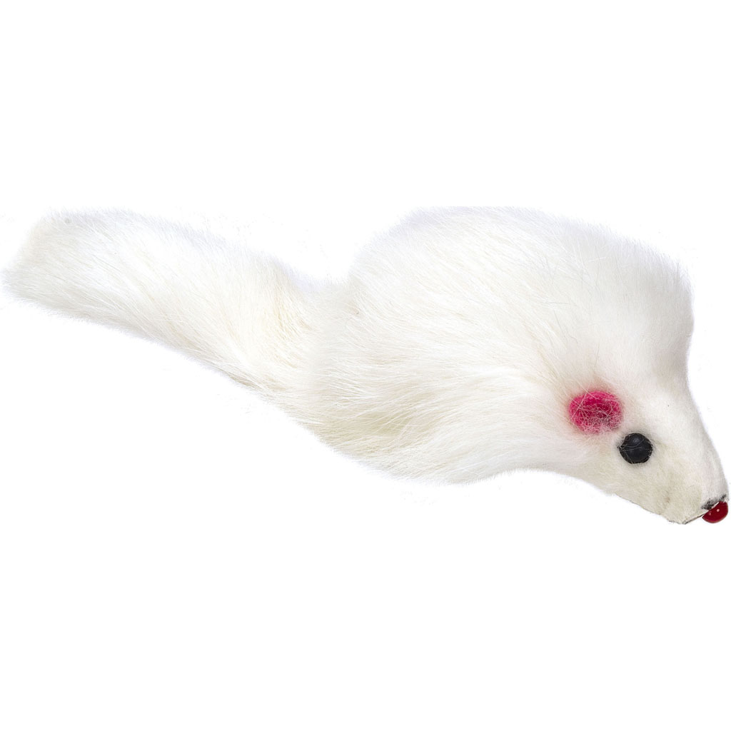 Picture of Ware 10240 Fluffy Fur Mouse Cat Toy - Case of 48