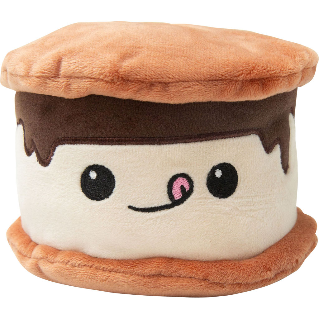 Picture of Snugarooz 99584 4.2 in. Summer the Smore Plush Dog Toy - Case of 24