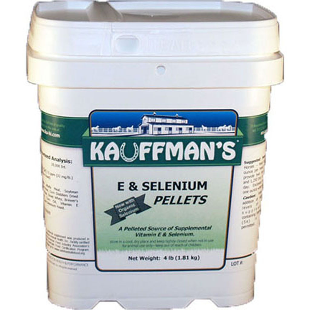 Picture of Kauffmans FG-KAHI-100371 Vitamin E & Selenium Pellets - 4 lbs - Case of 6