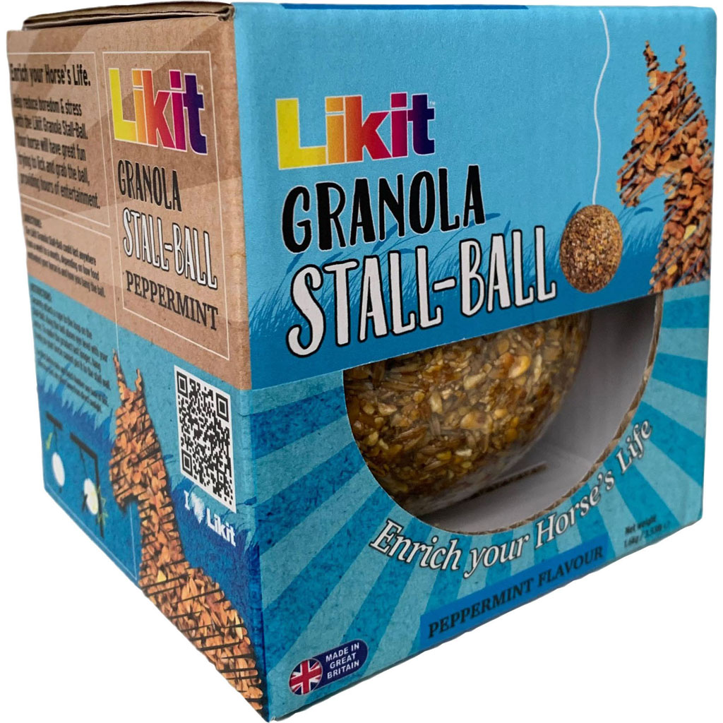 Picture of Likit GRANBALLMIUS Granola Stall Ball - Peppermint - 3.53 lbs - Case of 6