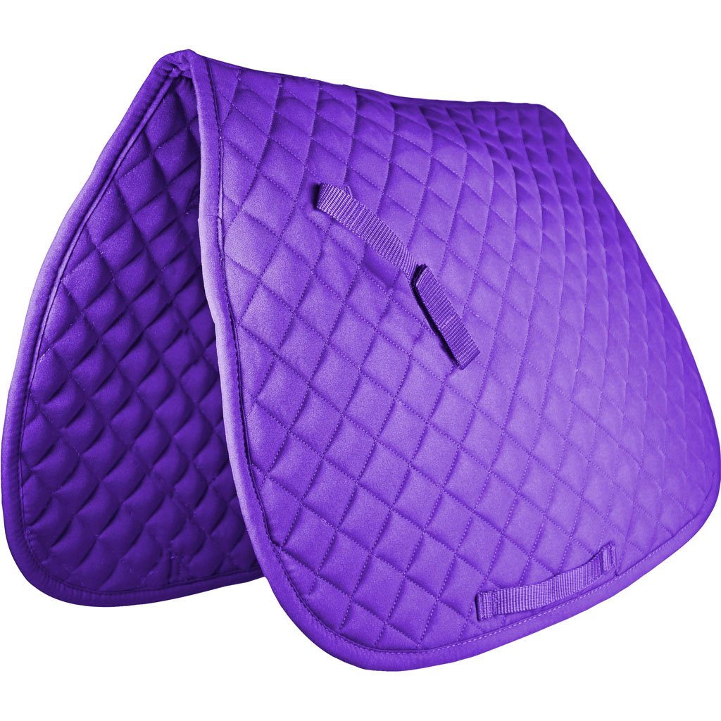Picture of Gatsby 5-993285 22 x 18 in. Basic All-Purpose Saddle Pad - Purple