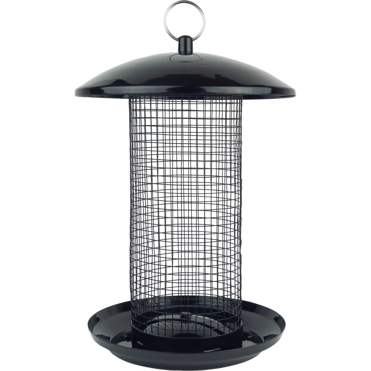 Picture of Natures Way KMESH-9 2.75 qt. Midnight Metal Mesh Mixed Seed & Peanut Feeder - Black - Case of 4