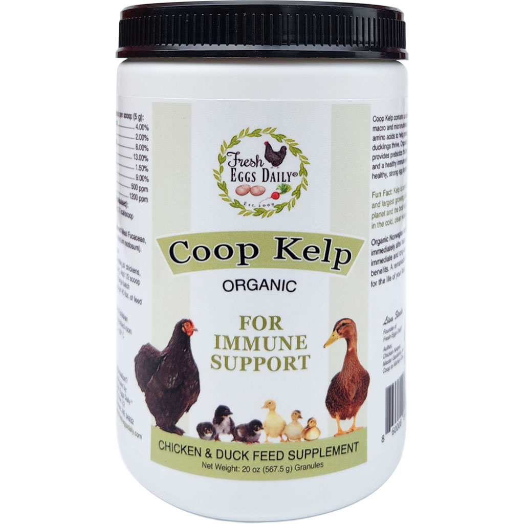 Picture of Fresh Eggs Daily KELP-20 20 oz Organic Coop Kelp Feed Supplement for Immune Support - Case of 12