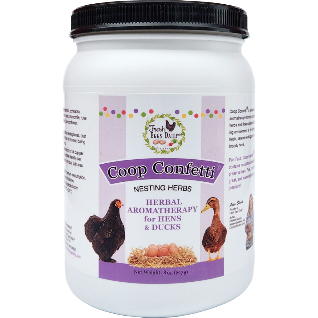 Picture of Fresh Eggs Daily CONF-8 8 oz Coop Confetti Nesting Herbs for Aromatherapy 