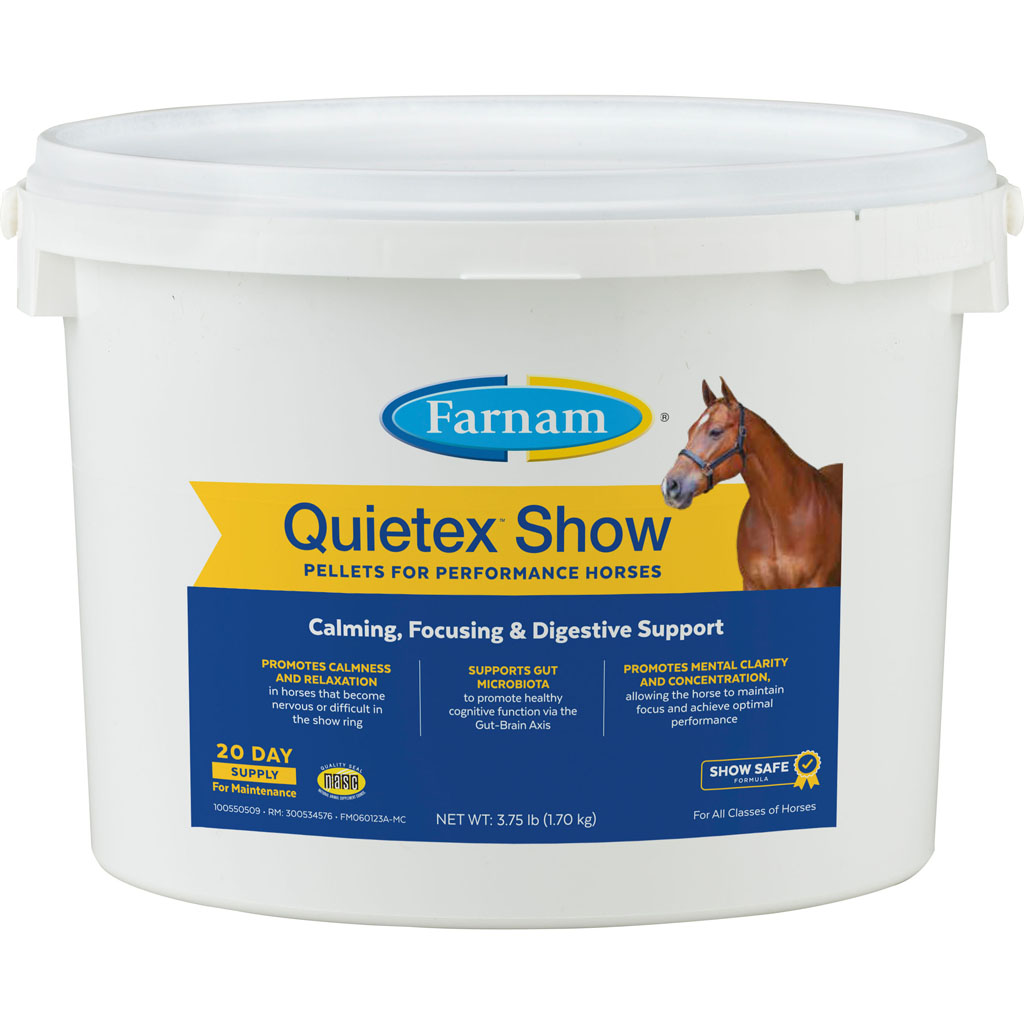 Picture of Farnam 100550509 Quietex Show Pellets - 3.75 lbs - Case of 6