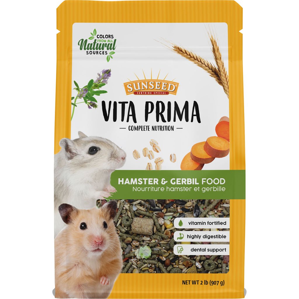 Picture of Sunseed 59768 Vita Prima Hamster & Gerbil Food - 2 lbs - Case of 6