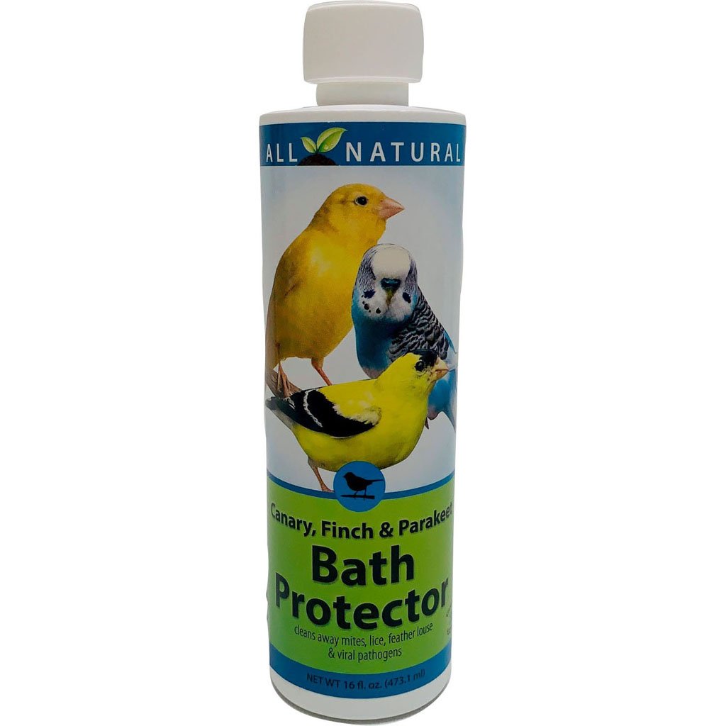 Picture of Carefree Enzymes 032-94003 16 oz Canary Finch & Parakeet Bath Protector - Case of 6