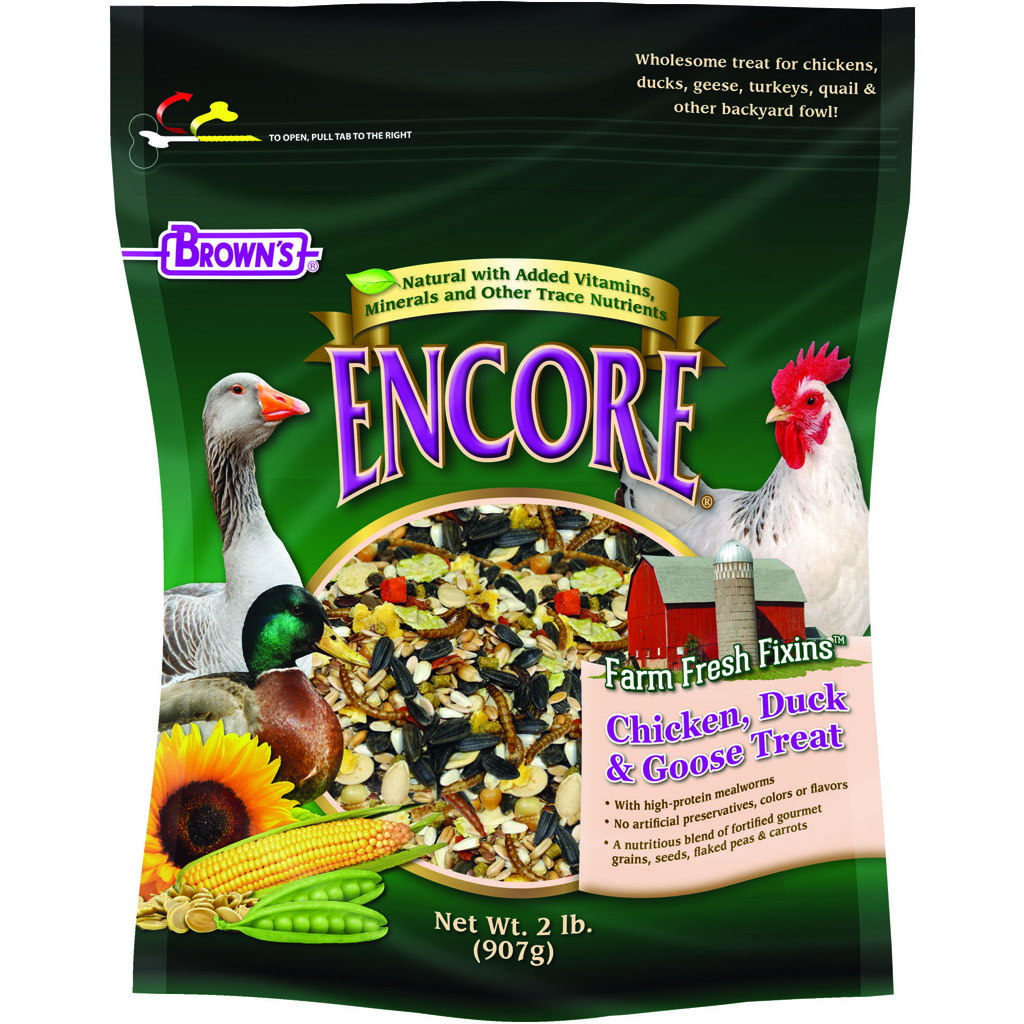 Picture of Browns 54008 Encore Natural Chicken Duck & Goose Treat - 2 lbs - Case of 6