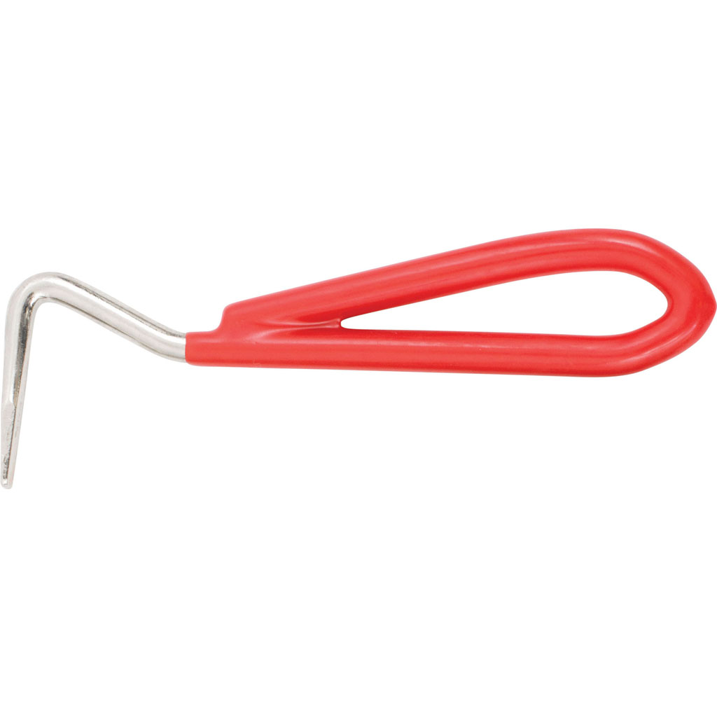 Picture of Partrade 244563 5.5 in. Vinyl Coat Handle Hoof Pick - Red - Case of 400