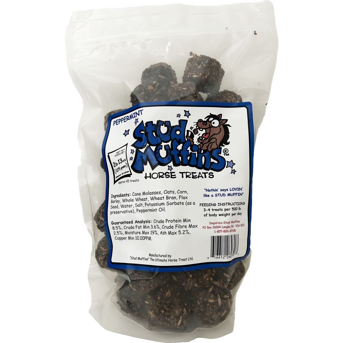 Picture of Stud Muffins 45PEP 13 oz Horse Treat Bag - Peppermint - 2 lbs 