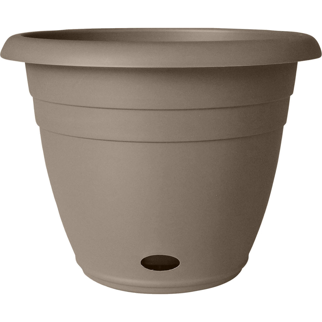 10000-04771 11 in. Jackson Self-Watering Planter - Greige