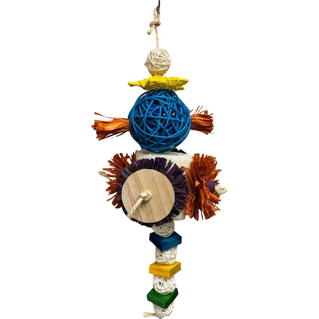 Picture of A&E HB01531 Happy Beaks Blast Off Hanging Bird Toy