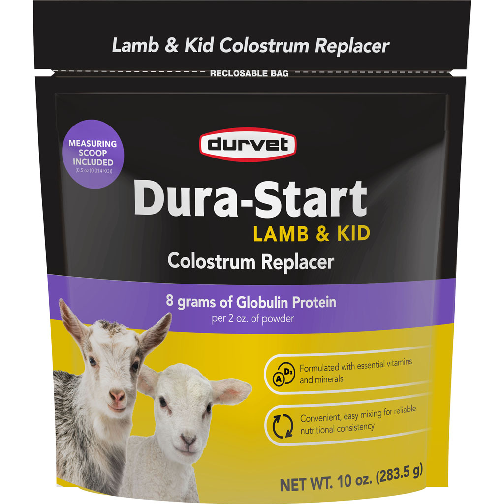 Picture of Durvet 001-10209 10 oz Dura-Start Lamb & Kid Colostrum Replacer Protein Supplement&#44; Pack of 10
