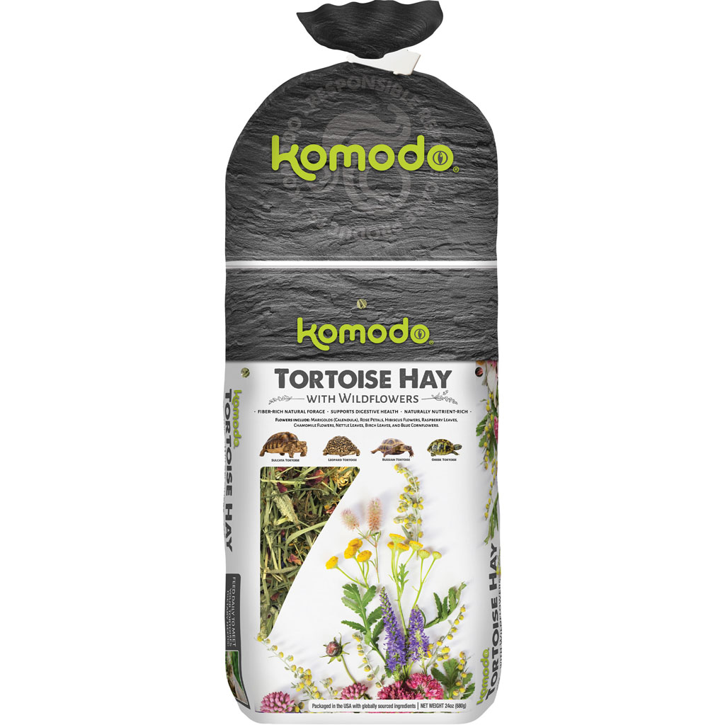 Picture of Komodo Reptile 93175 24 oz Tortoise Hay - Wildflower - Case of 6