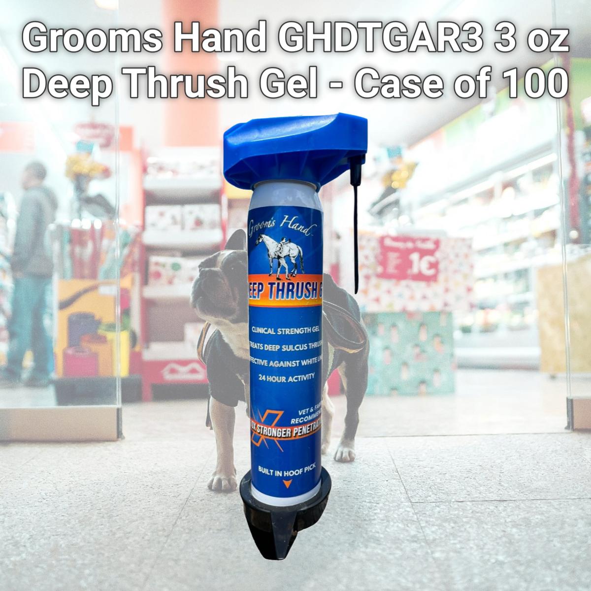 Picture of Grooms Hand GHDTGAR3 3 oz Deep Thrush Gel - Case of 100