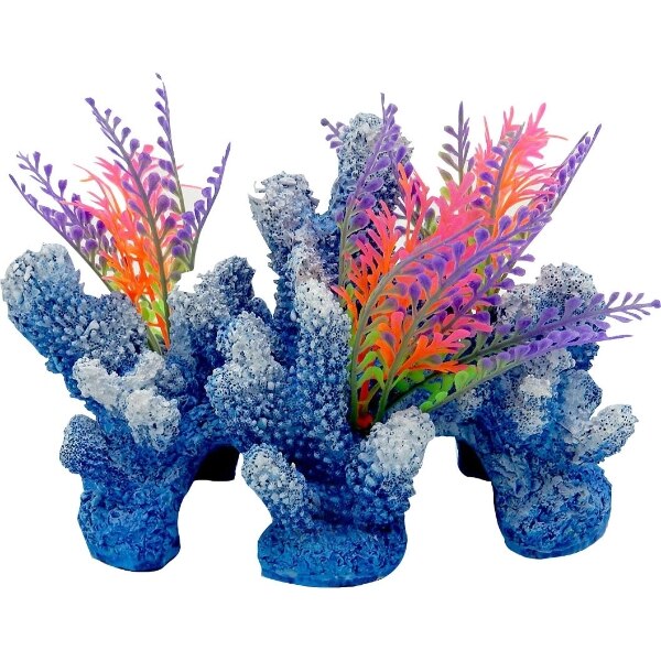 Picture of Exotic Environments EE-1981 Rainbow Coral Reef with Caves - Blue - Small - Case of 12