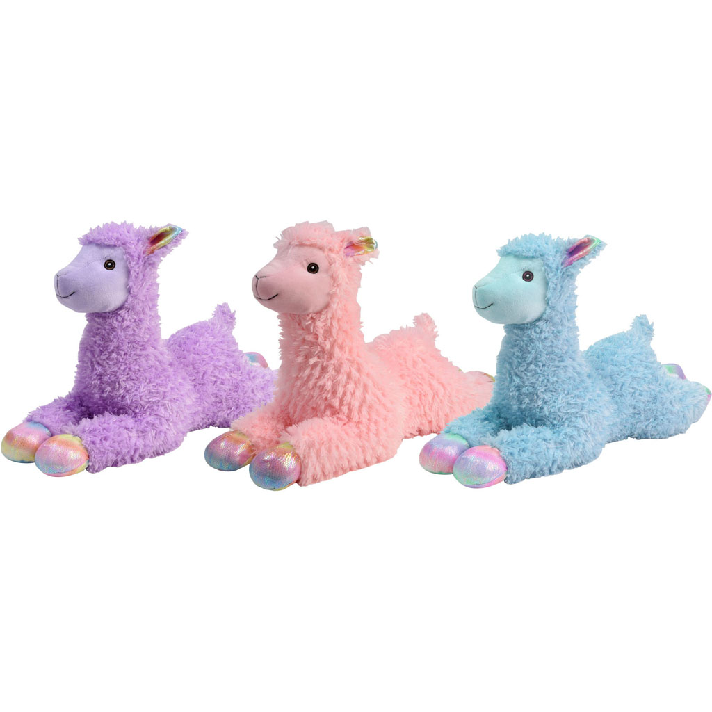 Picture of Multipet 58395 Jumbo Llama Dog Toy - Assorted Color - Large - Case of 12