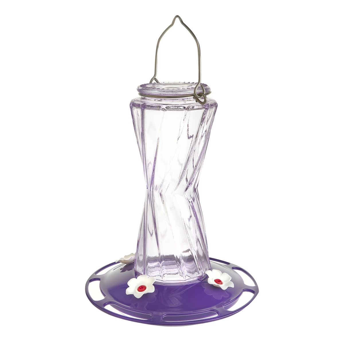 Picture of More Birds 432IN 20 oz Bohemian Hummingbird Feeder&#44; Purple - Pack of 4