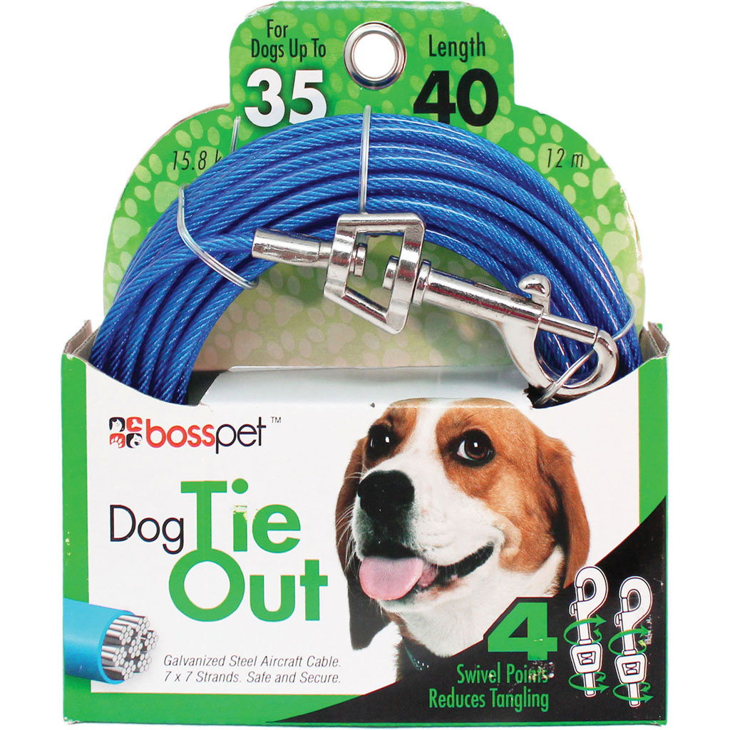 Picture of Boss Pet Q234000099 40 ft. Tie-Out Swivel Snap - Case of 24