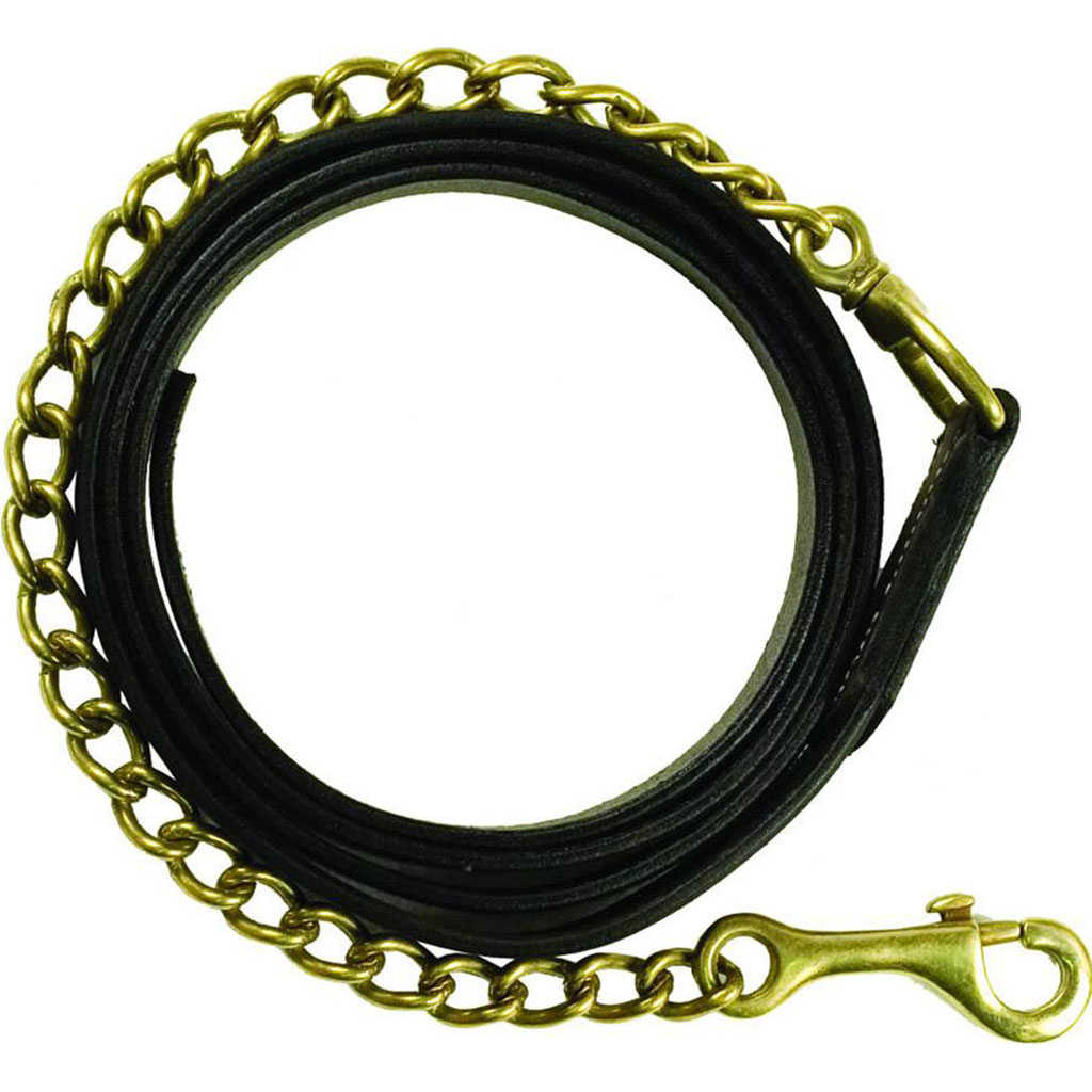 Picture of Gatsby 5-462606 7.5 ft. x 30 in. Leather Lead with 30 Chain - Havana