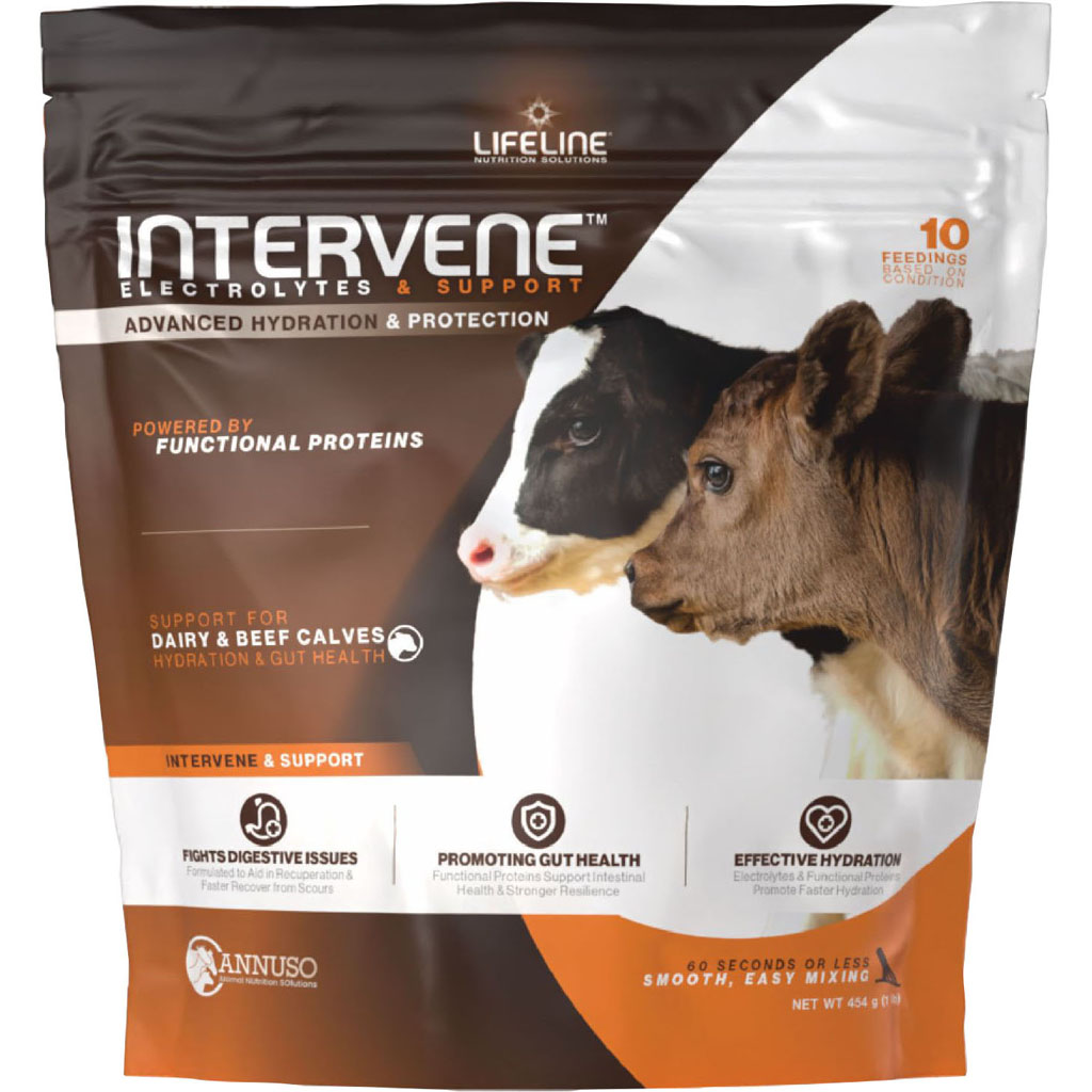 Picture of Lifeline 012-60030 1 lbs Intervene Electrolytes for Calves - Pack of 6