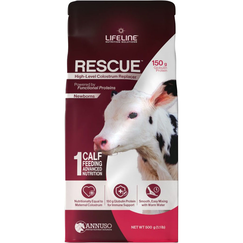 Picture of Lifeline 012-60083 1.1 lbs Rescue Hi Colostrum Replacer for Calves - Pack of 6