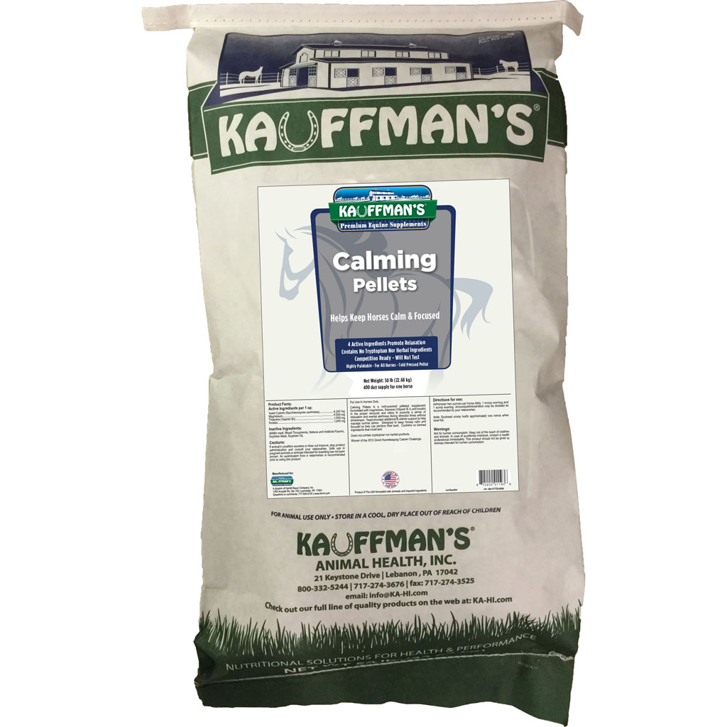 Picture of Kauffmans FG-KAHI-500823 Calming Pellet - 50 lbs