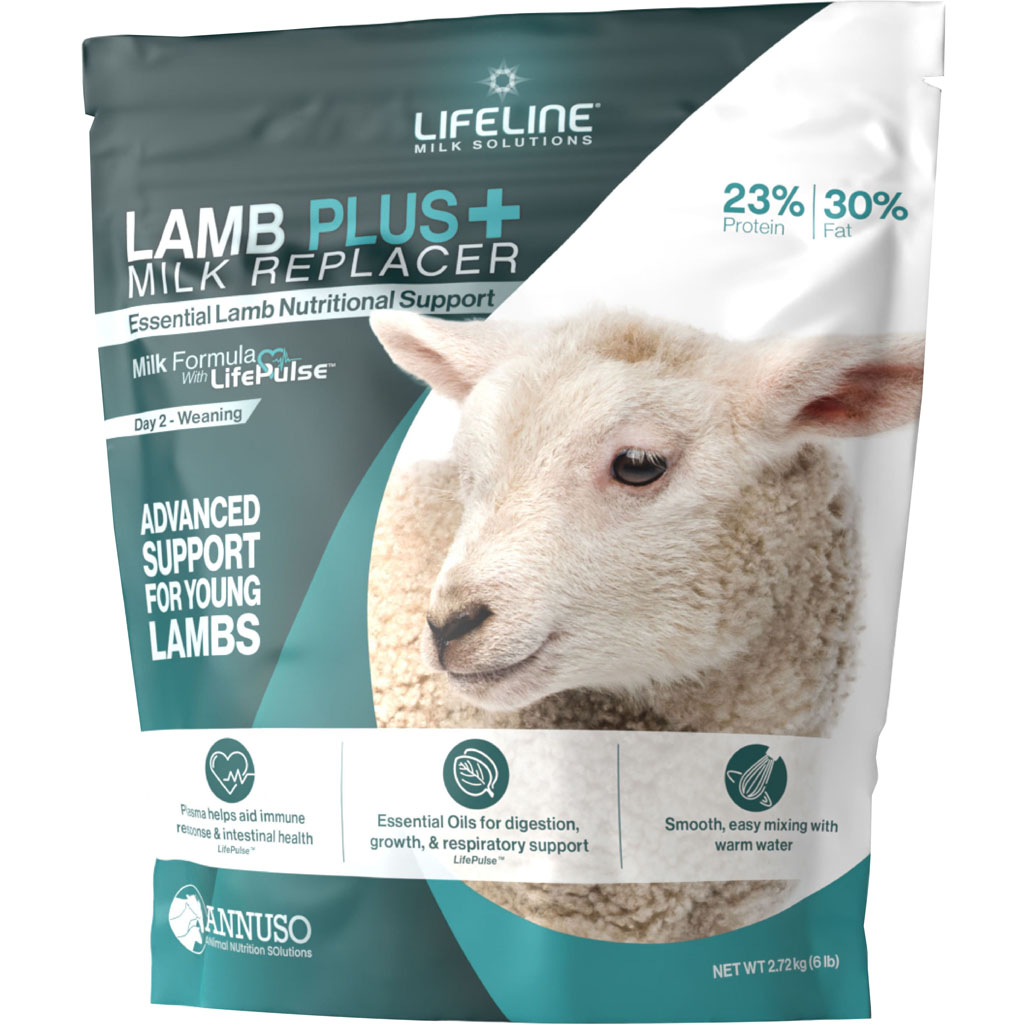 Picture of Lifeline 012-49816 6 lbs Lamb Plus Lamb Milk Replacer - 23P 30F - Pack of 6
