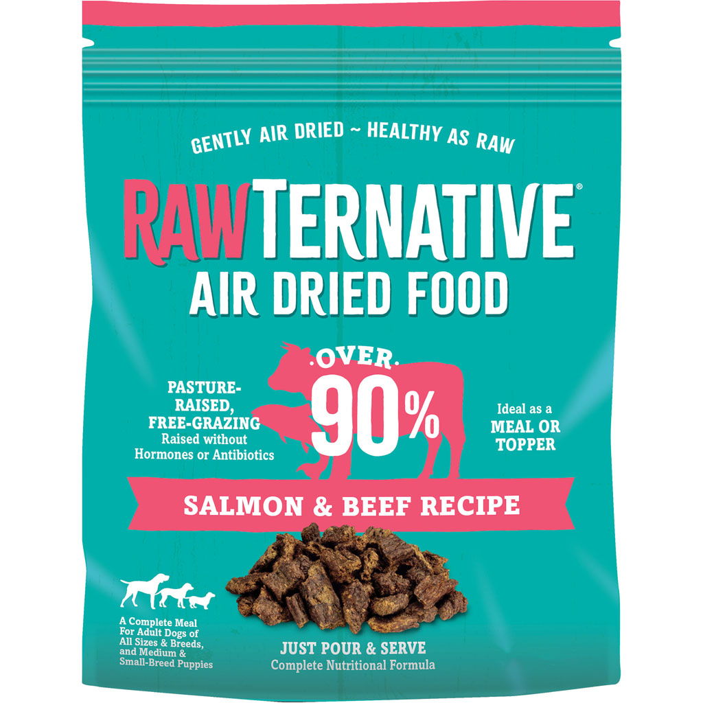 Picture of Rawternative 318058 5 oz Air Dried Dog Food - Salmon & Beef - Case of 30