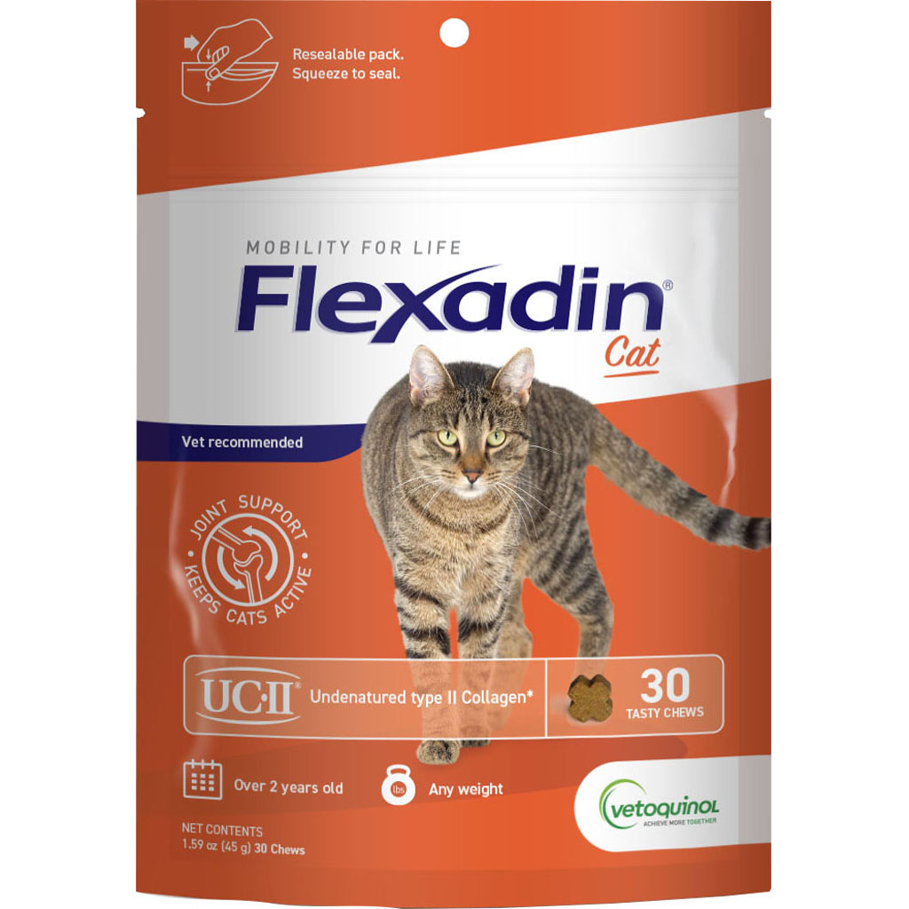 Picture of Flexadin Advanced 079-464407 4 Life Undenatured Type UC-II Collagen Cat Chews - 30 Count
