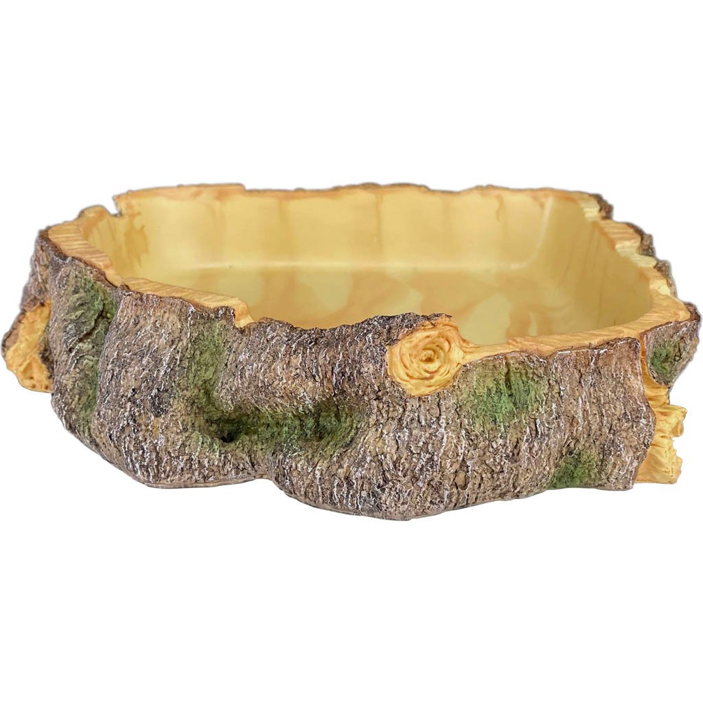 Picture of Komodo Reptile 93331 Wood Corner Bowl - Brown - Extra Large - Case of 6