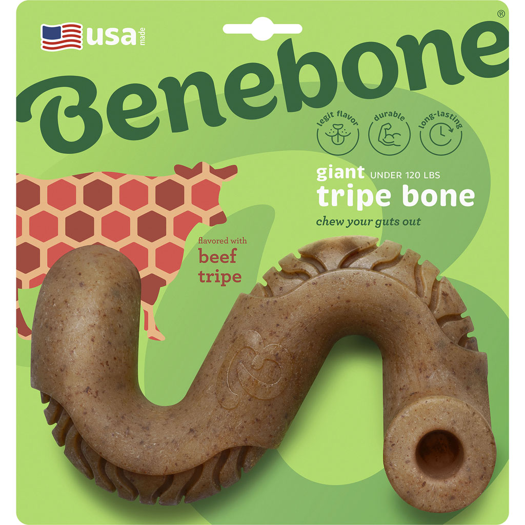 Picture of Benebone 540244 Tripe Bone - Beef Tripe - Giant - Case of 24