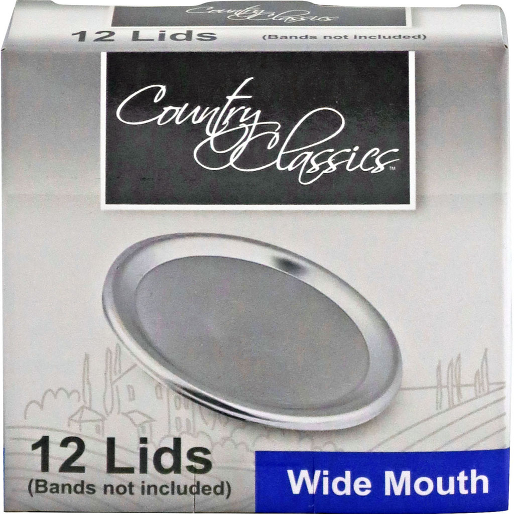 Picture of Country Classics CCCL-012-WM Wide Mouth Lids - 12 Count - Case of 144