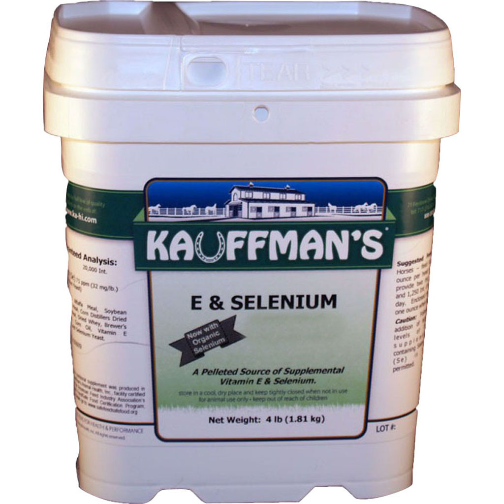 Picture of Kauffmans FG-KAHI-100361 Vitamin E & Selenium Powder - 4 lbs - Case of 4