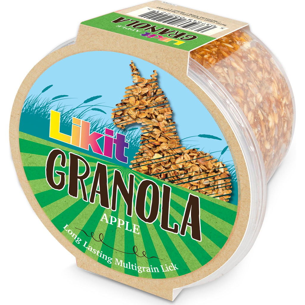 GRANAPX8US Granola - Long Lasting Multigrain Lick - Apple - 1.21 lbs